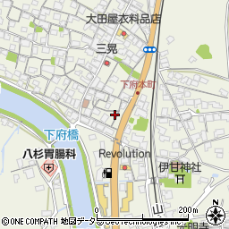 島根県浜田市下府町1590-2周辺の地図