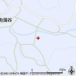 京都府亀岡市東別院町湯谷向垣内周辺の地図