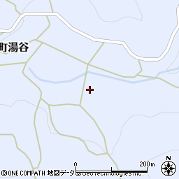京都府亀岡市東別院町湯谷（向垣内）周辺の地図