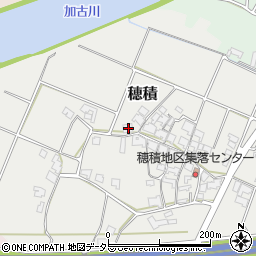 兵庫県加東市穂積421周辺の地図