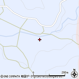 京都府亀岡市東別院町湯谷滝尻周辺の地図