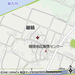 兵庫県加東市穂積599-1周辺の地図
