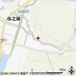 兵庫県三田市市之瀬257周辺の地図