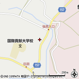 岡山県新見市哲多町田淵48周辺の地図
