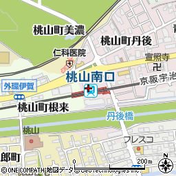 京都府京都市伏見区桃山町丹後3-3周辺の地図