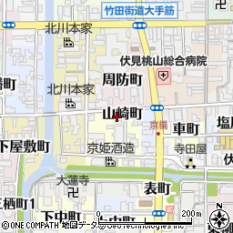 京都府京都市伏見区山崎町357周辺の地図