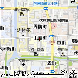 京都府京都市伏見区山崎町356周辺の地図