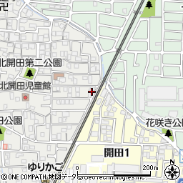 ロイヤルガーデン長岡京周辺の地図
