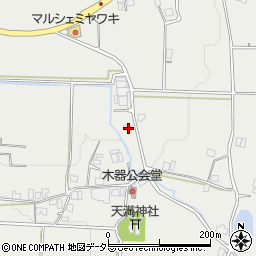 兵庫県三田市木器1914周辺の地図