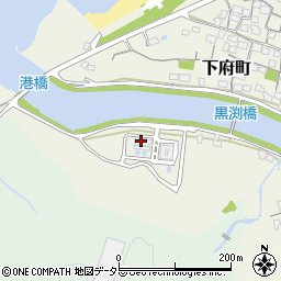 島根県浜田市下府町14周辺の地図