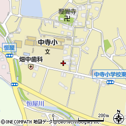 兵庫県姫路市香寺町中寺12周辺の地図