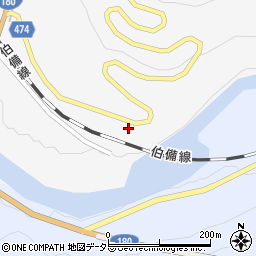岡山県新見市足見38周辺の地図