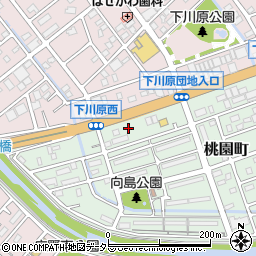 金泉軒　桃園町店周辺の地図