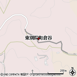 京都府亀岡市東別院町倉谷周辺の地図