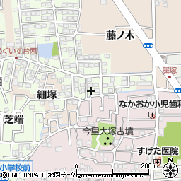 京都府長岡京市うぐいす台24周辺の地図