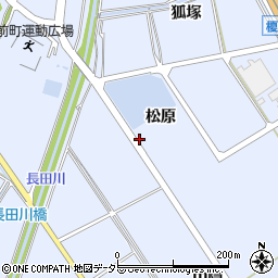 愛知県安城市榎前町周辺の地図