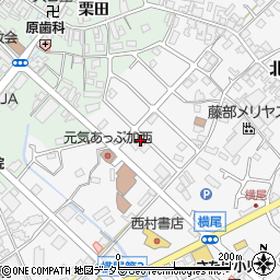 兵庫県加西市北条町横尾1229周辺の地図