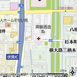 京都府京都市伏見区下鳥羽南六反長町26周辺の地図