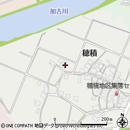 兵庫県加東市穂積545-2周辺の地図