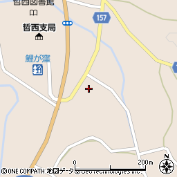 岡山県新見市哲西町矢田3651-1周辺の地図
