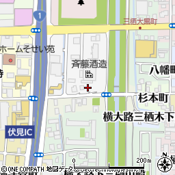 京都府京都市伏見区下鳥羽南六反長町32周辺の地図
