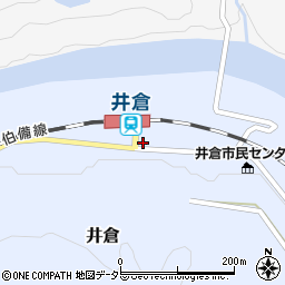 岡山県新見市井倉627周辺の地図