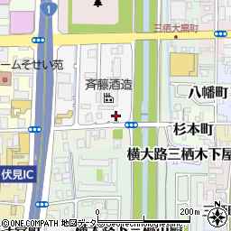 京都府京都市伏見区下鳥羽南六反長町36周辺の地図
