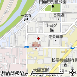 京滋工販周辺の地図