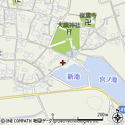 兵庫県神崎郡福崎町八千種2105周辺の地図