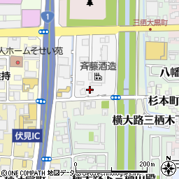 京都府京都市伏見区下鳥羽南六反長町30周辺の地図