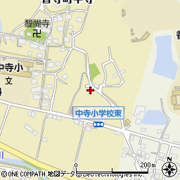 兵庫県姫路市香寺町中寺102周辺の地図