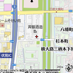 京都府京都市伏見区下鳥羽南六反長町35周辺の地図
