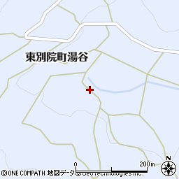 京都府亀岡市東別院町湯谷矢所周辺の地図