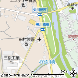 滋賀県甲賀市甲南町杉谷215周辺の地図