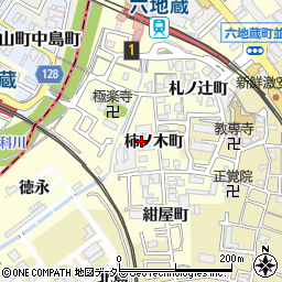 京都府宇治市六地蔵柿ノ木町13周辺の地図