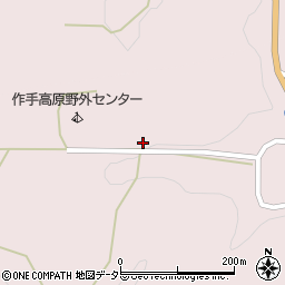 愛知県新城市作手保永小金沢周辺の地図