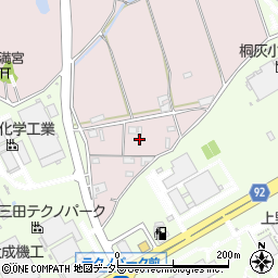 兵庫県三田市下相野1534周辺の地図