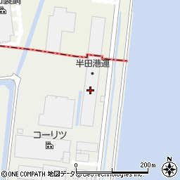 半田港運衣浦倉庫周辺の地図
