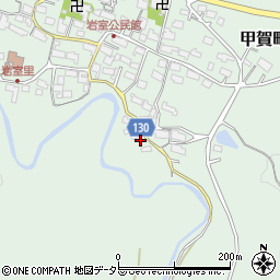 滋賀県甲賀市甲賀町岩室1512周辺の地図
