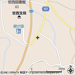 岡山県新見市哲西町矢田3651周辺の地図