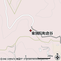 京都府亀岡市東別院町倉谷上疆地54周辺の地図