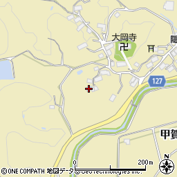滋賀県甲賀市甲賀町隠岐2160周辺の地図