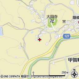 滋賀県甲賀市甲賀町隠岐2154周辺の地図
