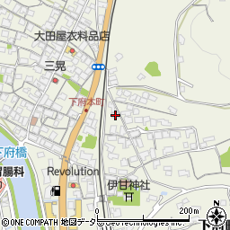 島根県浜田市下府町1629周辺の地図