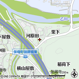 愛知県岡崎市保母町河原田31周辺の地図