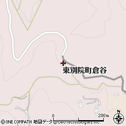 京都府亀岡市東別院町倉谷上疆地39周辺の地図