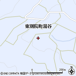 京都府亀岡市東別院町湯谷竹添周辺の地図