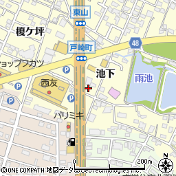 愛知銀行岡崎南 ＡＴＭ周辺の地図