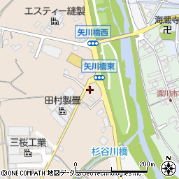 滋賀県甲賀市甲南町杉谷257周辺の地図