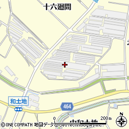 芳山功養鶏場周辺の地図